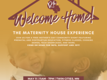 Flyer for the 2024-05-11 Maternity House Experience