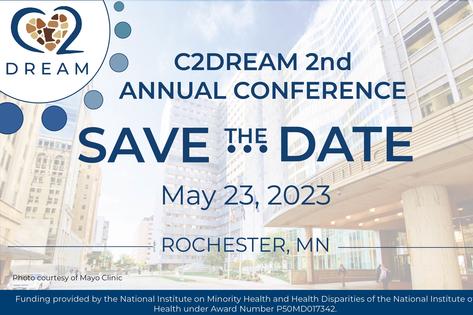 C2DREAM 2nd Annual Conference flyer